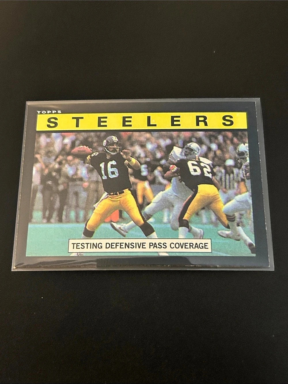Topps 1985 Steelers Team Leaders #351 1985 #351 Trading Card
